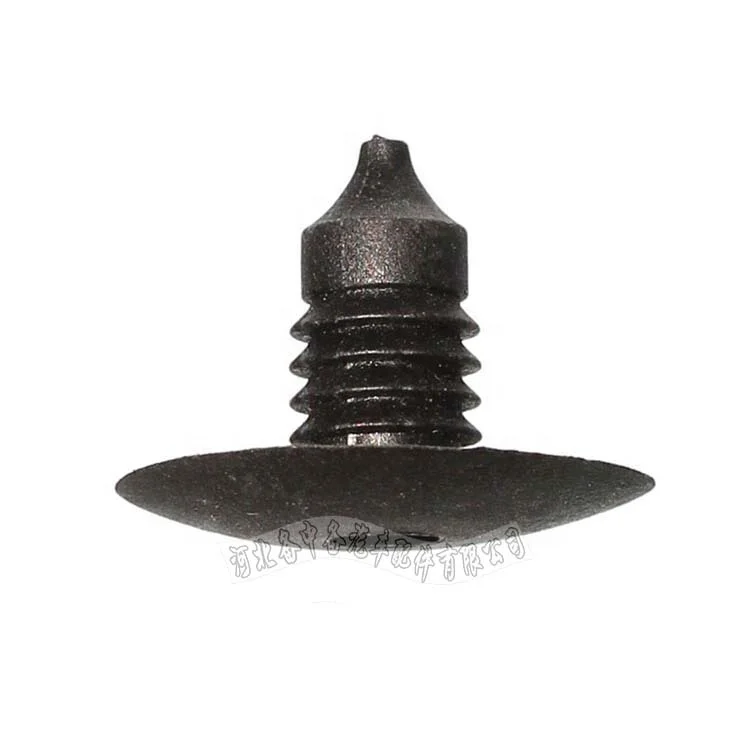 100pcs/bag 10mm Hole Plastic Auto Fastener Car Interior Decoration Roof Shield Retainers Clips for Mercedes Benz