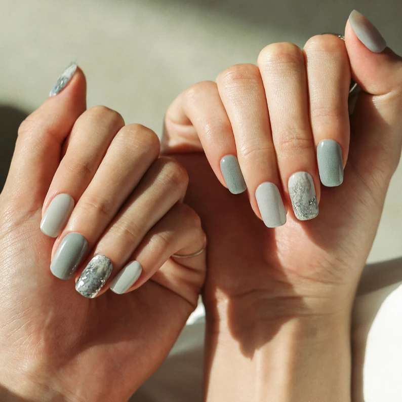 
Semi cured 2021Gel nails Products Custom Luxury made in Korea 