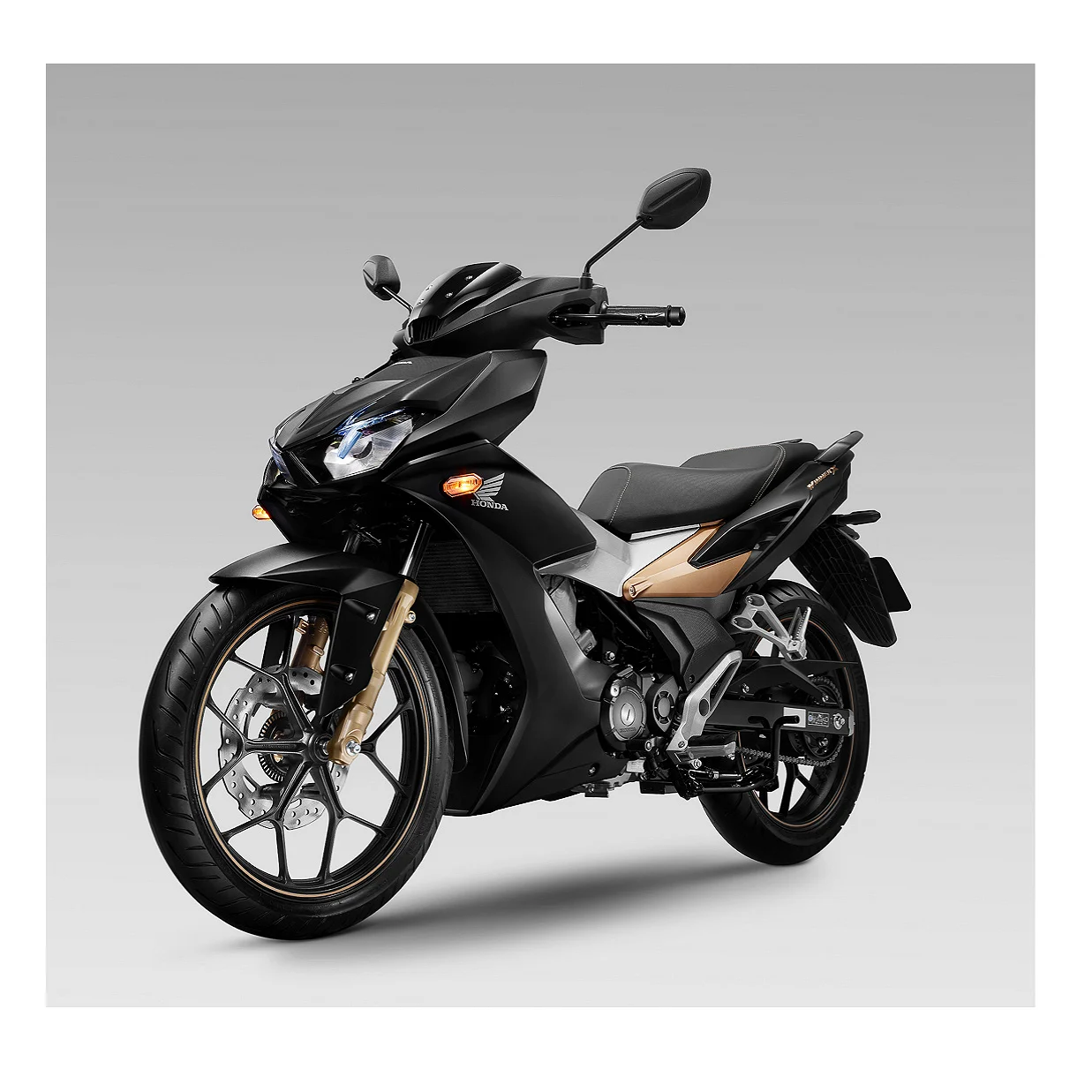 Made in Vietnam sport motorcycle 150cc (Hondav Win-ner X A-B-S) Matte Black