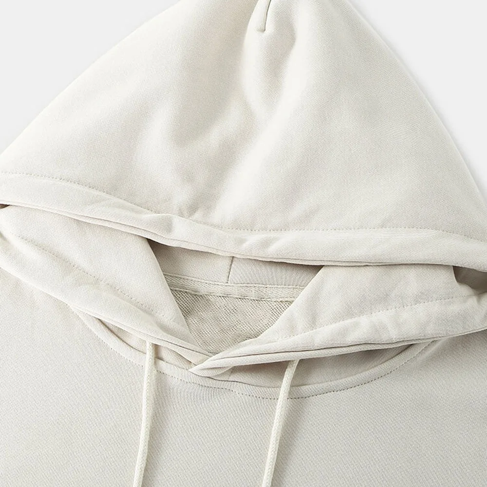 Мужские толстовки и свитшоты большого размера на заказ 400 г/м2 100% хлопок флисовый пуловер с вашим логотипом