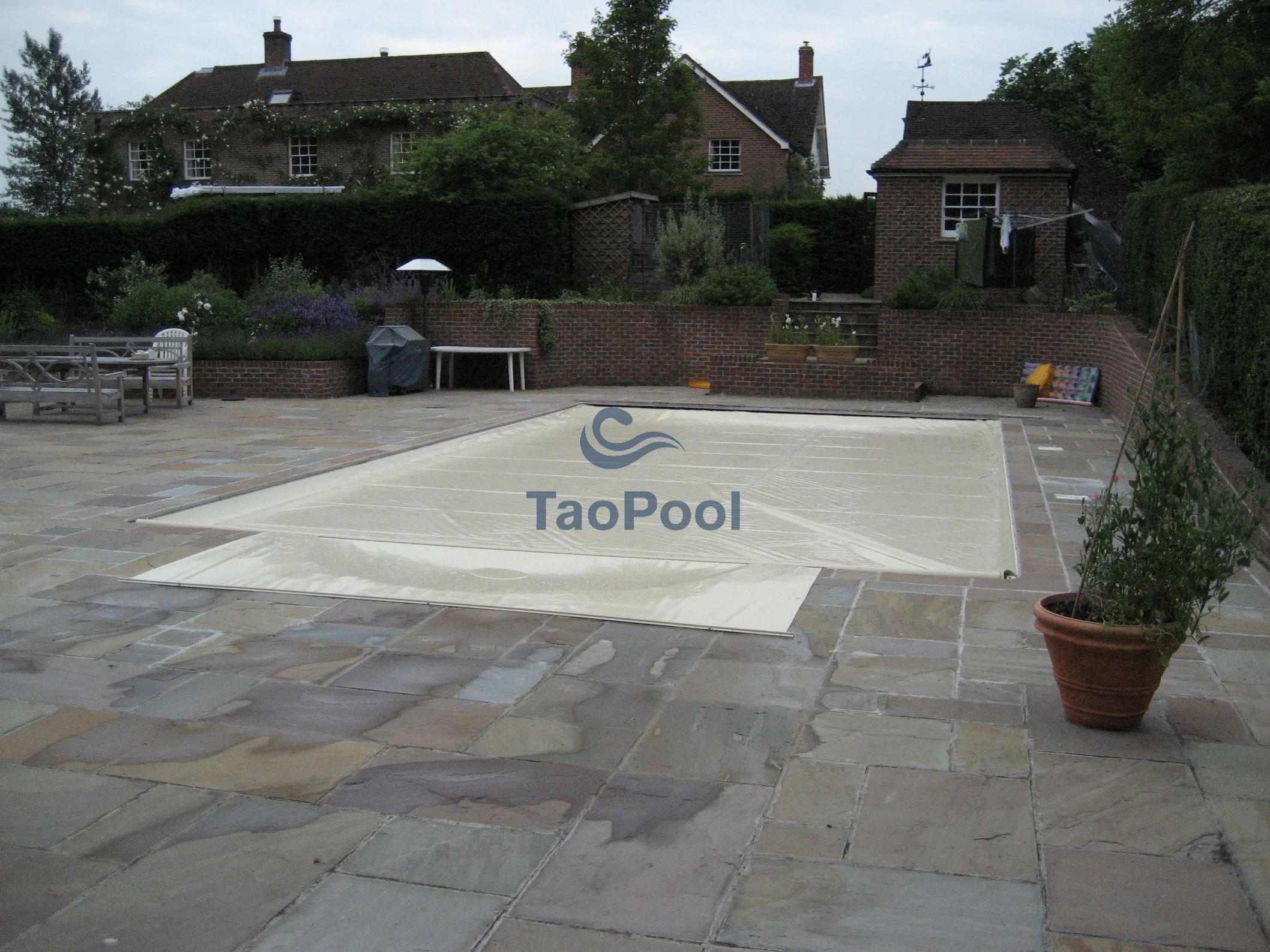 Прочный ПВХ брезентовый безопасный Чехол для бассейна использования на улице