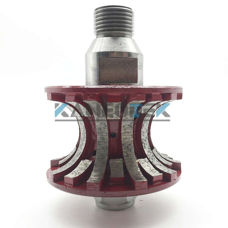 Набор корончатых Алмазных фрез KANEOTEK 1/2 дюйма V20/30/40 мм для профилирования камня гранита