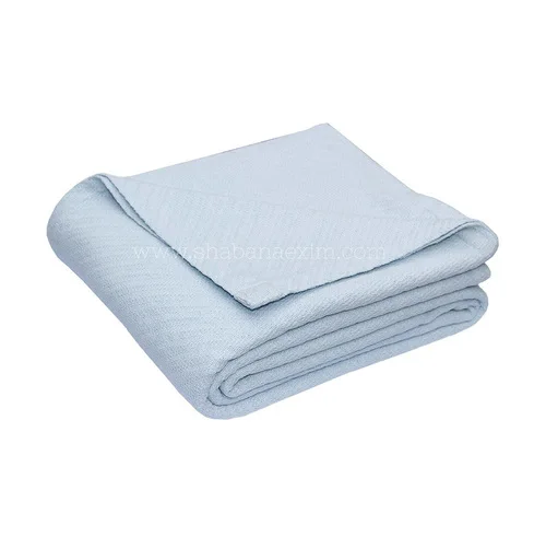 
100% Polly cotton Thermal Blanket with fabric braided thermal insulation blanket  (1700000565261)