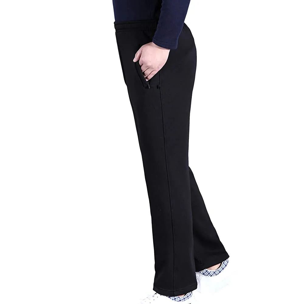 Factory Custom trousers plus size fleece cotton designer waist gym training joggers women stacked pants