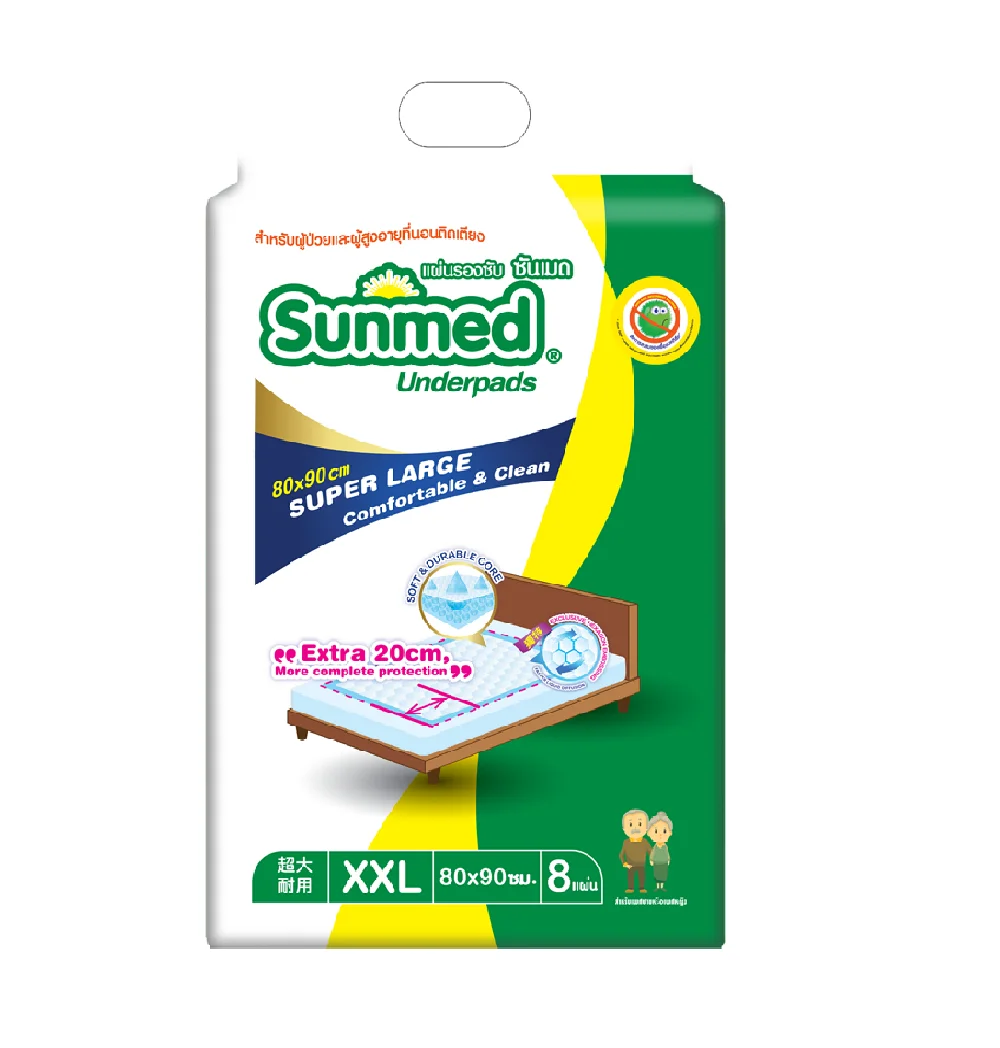 Viet Nam Product Big Size High Quality Product Sunmed Bed Pad Underpad Cheap Price