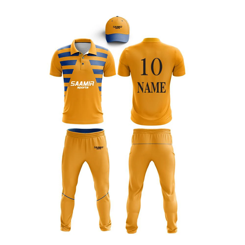  Белая униформа для крикета на заказ с цветными комбо/комплект униформы футболка и брюки