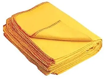 2021 высокое качество оптовая продажа изготовленная на заказ Желтая Ткань для очистки пыли 100% хлопок экспортное от Ashaz