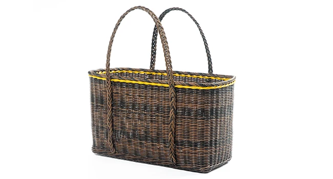 High quality 2019 new design classical wicker handbag / Ladies Basket With simple elegant modern design from Cirebon West Java