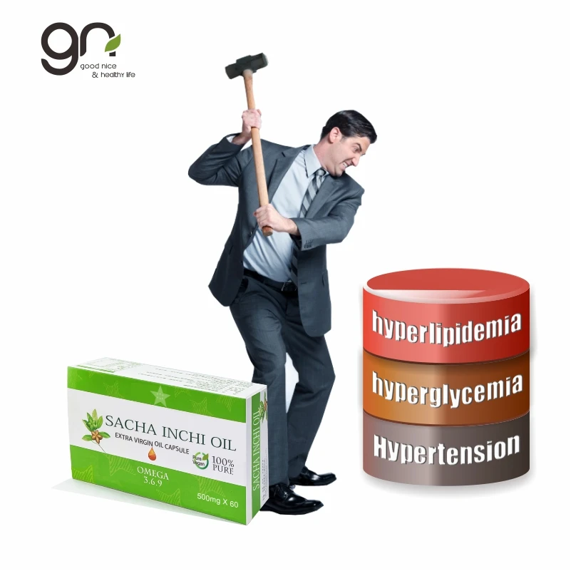 Sacha inchi oil capsule healthy food suit anyone make keto diet and weight loss