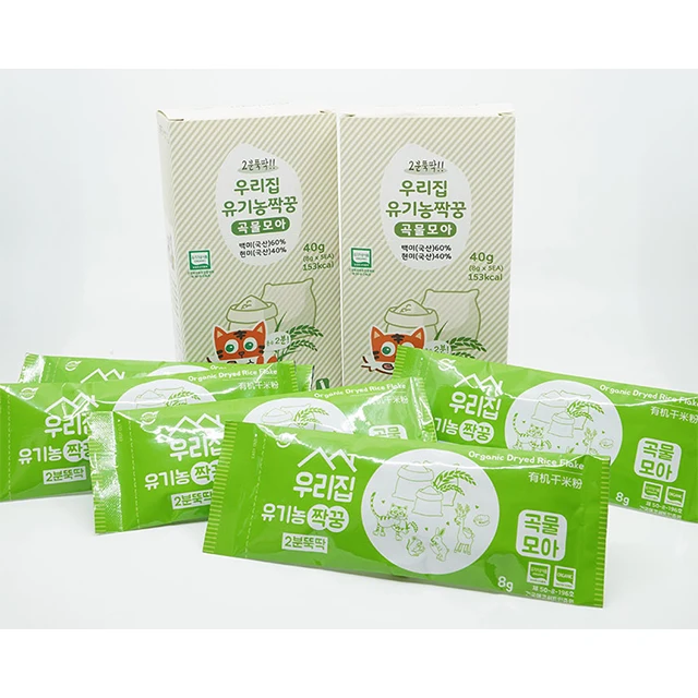Our Home Organic Partner - 2min OK! Grain Vegan Food Meal Set Grain Cereal Powders No Additives Korean Organic Ingredients