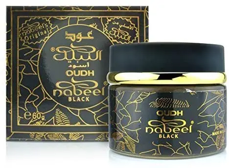 
OUDH NABEEL BLACK Bakhoor Incense / Perfume Sticks - 60g Arabic perfumes bakhoor 