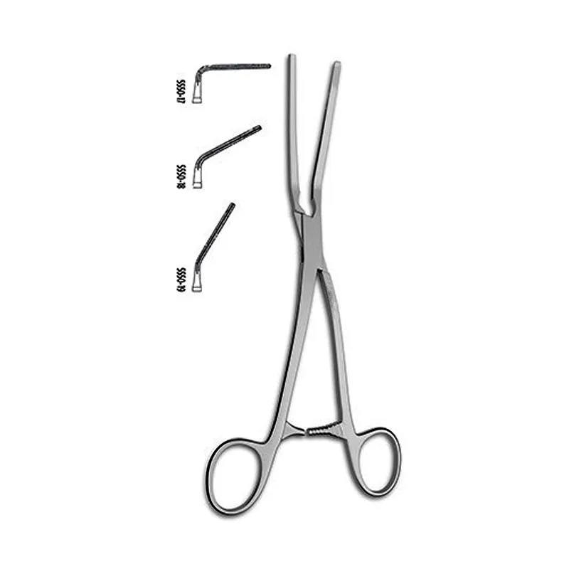 Cooley Miniature Multi Purpose Clamp jaws calibrated at 5.0 mm intervals Cardiothoracic, Cardiovascular Clamps