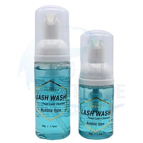 
High Quality Private Eyelash Extension Lash Shampoo / Eyelash Extension Cleanser Sensitive Shampoo / BUBBLE LASH SHAMPOO 
