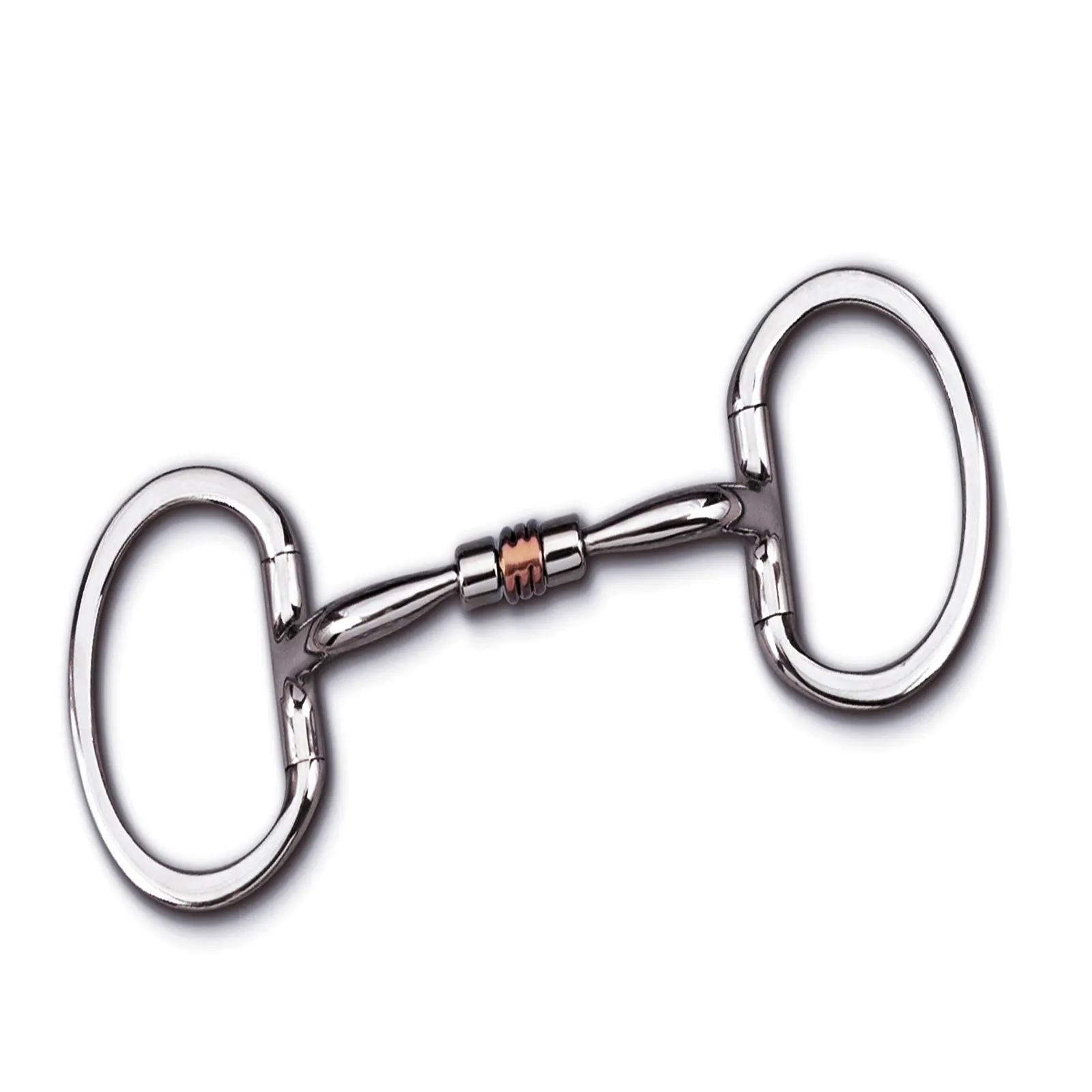 NEW HORSE Egg butt without Hooks with Stainless Steel Low Port Comfort Snaffle  BITS