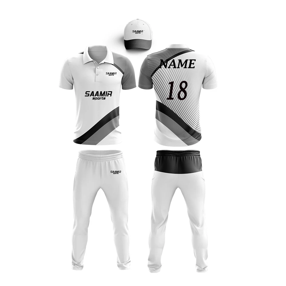  Белая униформа для крикета на заказ с цветными комбо/комплект униформы футболка и брюки