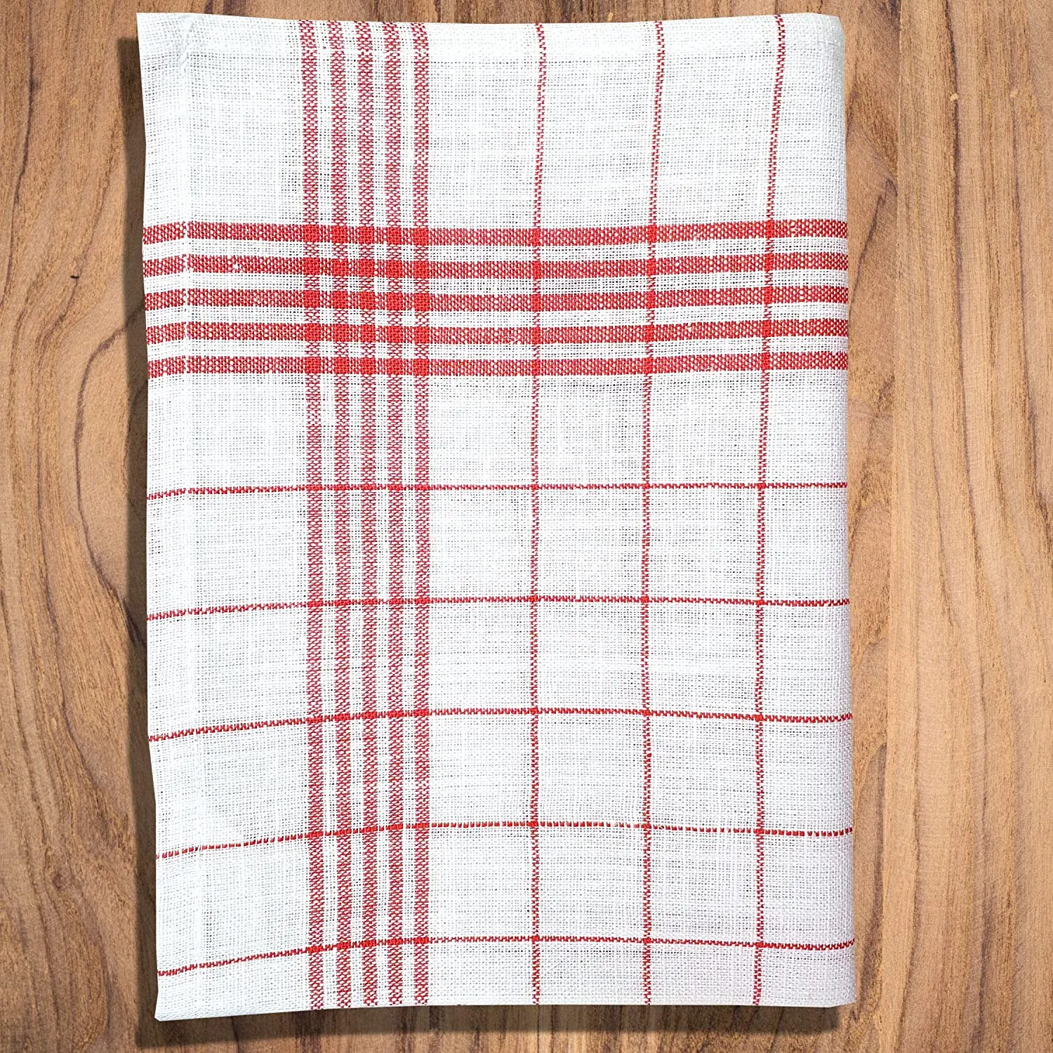 BTI Hot Sale Check Kitchen Towels Custom Design 100% Cotton Linen Yarn Dyed Check Tea Towel