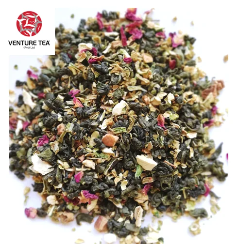 
Herbal Fruit Tea with Bitter Melon as Loose Leaf, in Pyramid bags // Private Label and OEM 