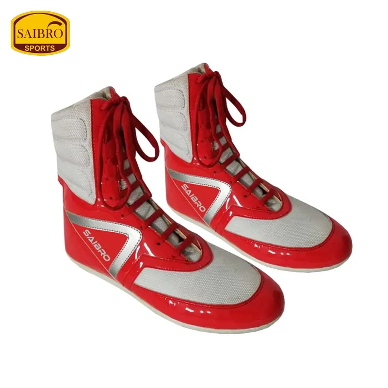 Men Boxing Shoes cowhide leather Premium Quality Boxing Shoes