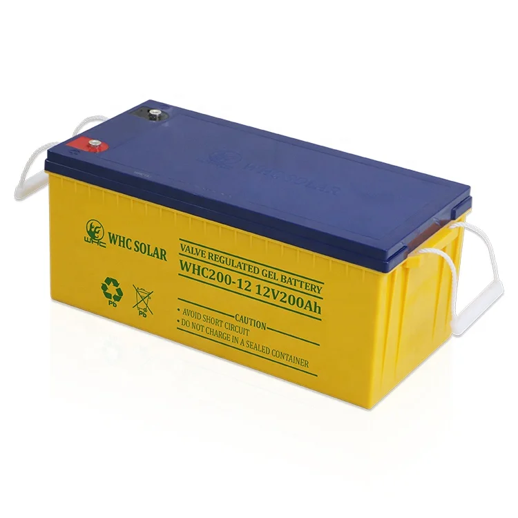 Large Capacity rechargeable deep cycle 12v 48v 72v solar battery 200ah gel storage vrla agm panel lead acid