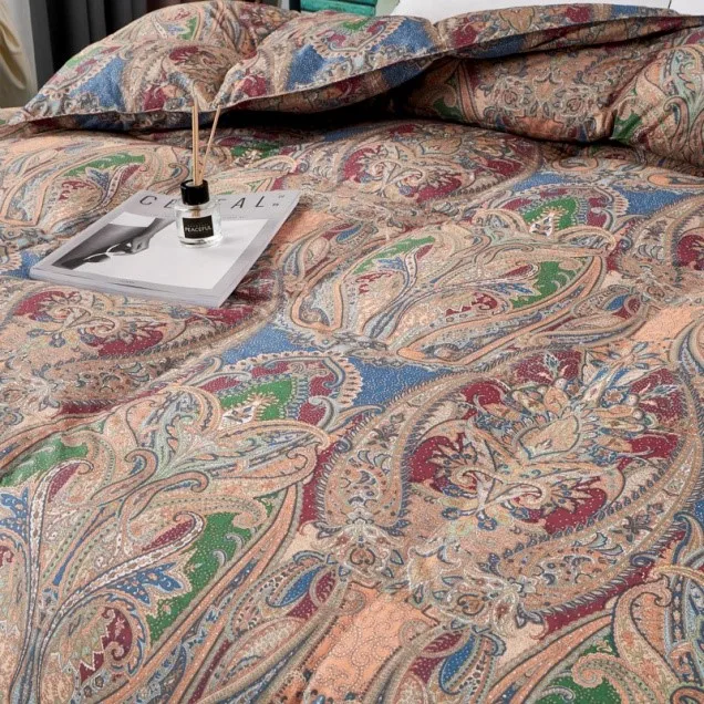 High-grade comforter Soft Circe 95% White Goose down Feather FILLING Quilt Single stand lining process