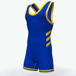 freestyle wrestling singlets team men Sublimation Jersey for High Quality sleeveless Training wholesale wrestling singlet