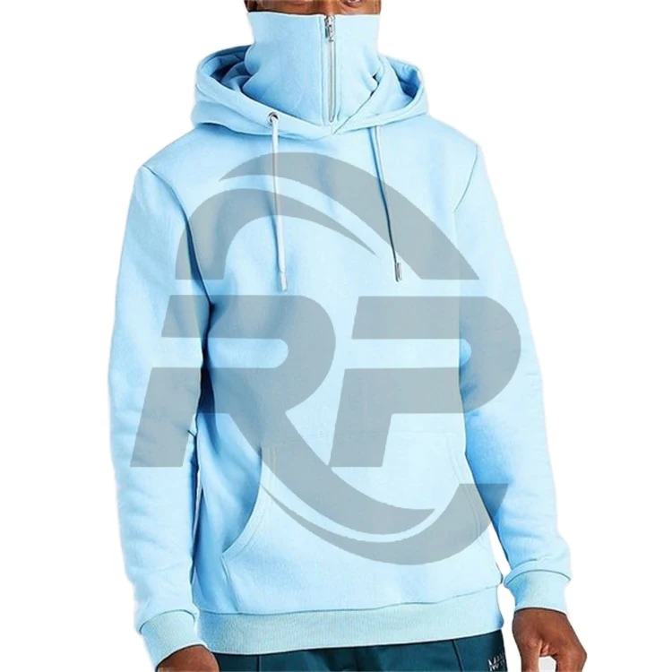 Высококачественный пуловер на молнии с карманами заказ мужские толстовки