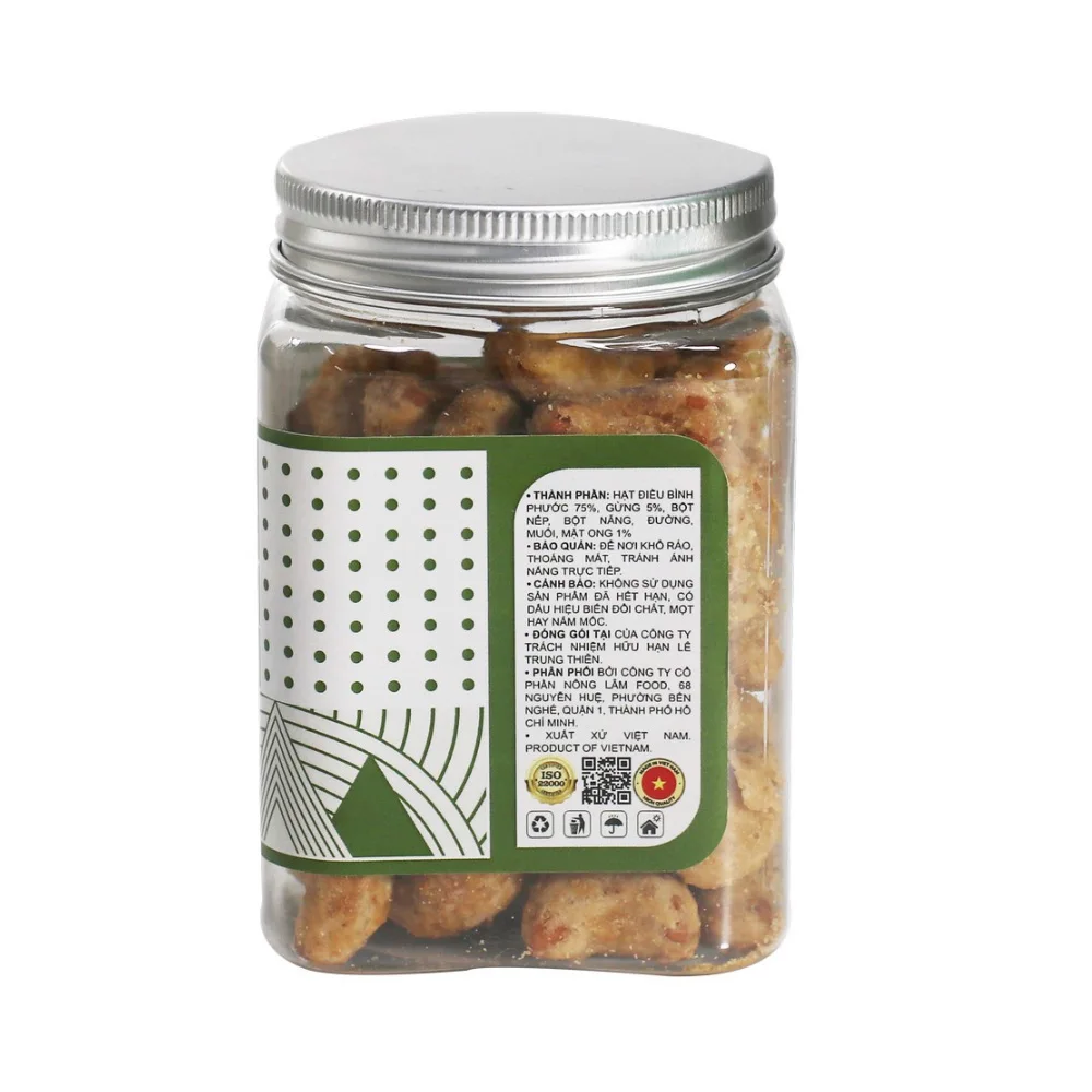 Best Seller 2022| 100% Nature Cashews Roasted With Ginger & Honey In Box 150g Good For Your Heart Rich In Antioxidants