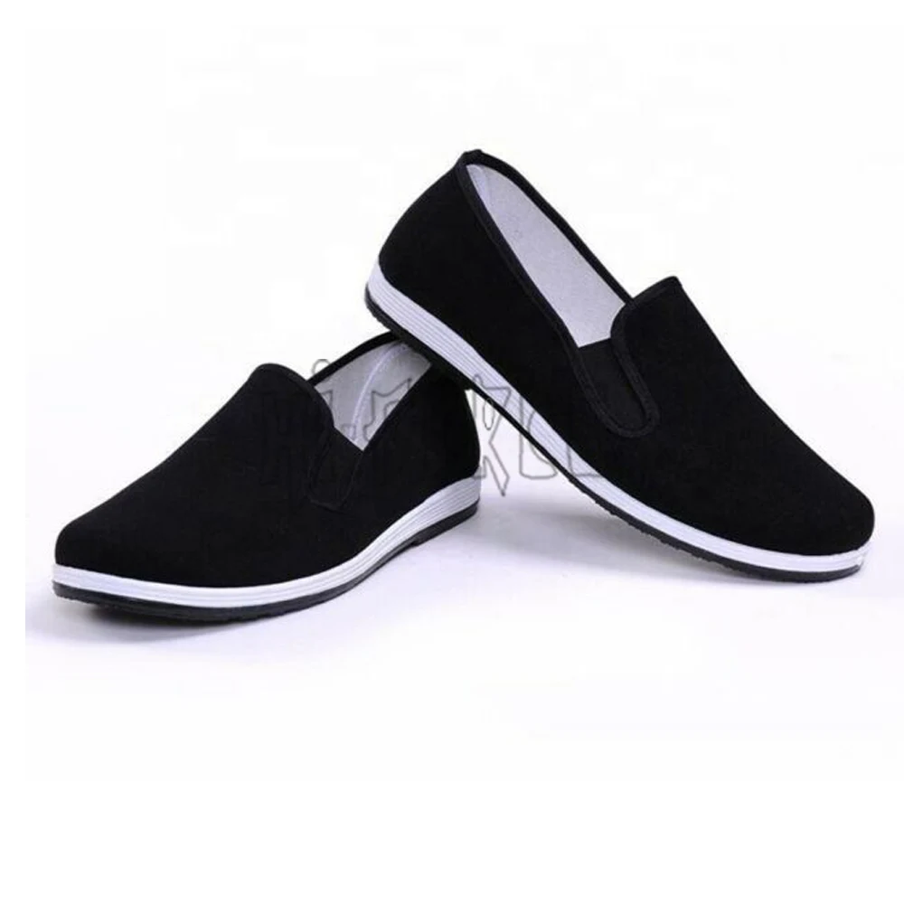 Eco friendly Natural kung fu shoes chinese kungfu tai chi martial arts shaolin canvas kids Women Sport shoe