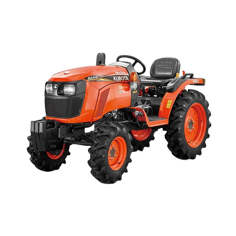 Advanced Kubota B2441 Farm Tractor with High-Accuracy Power Steering 3 Cylinder 24 HP Engine Made in Japan