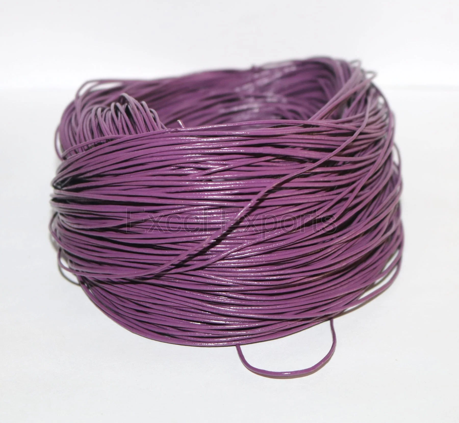 100% Genuine Leather Round Thong Cord Leather Cord String Rope for DIY Necklace Bracelet DIY Jewelry Making