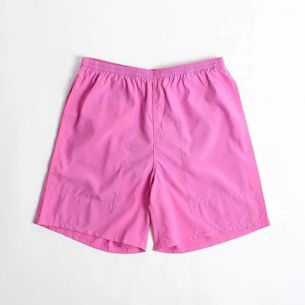 Women Solidi Pink Color Custom Private Label Solid Black Women Summer Plain Short
