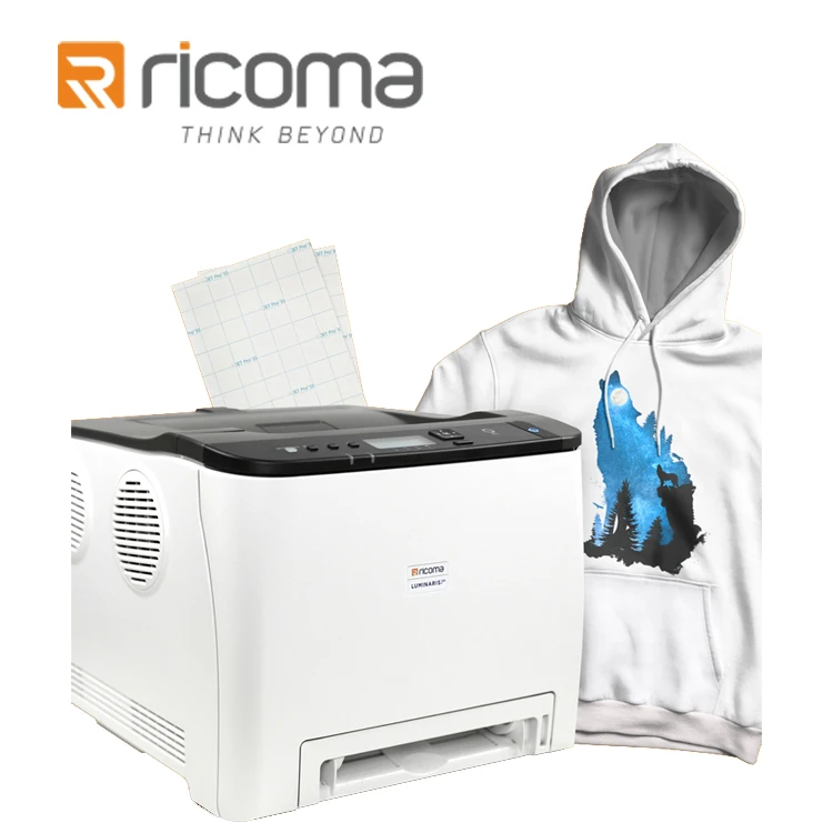 Белый тонерный принтер RiCOMA Luminaris 200 белый A4 тепловой DTF лазерная печать (поиск