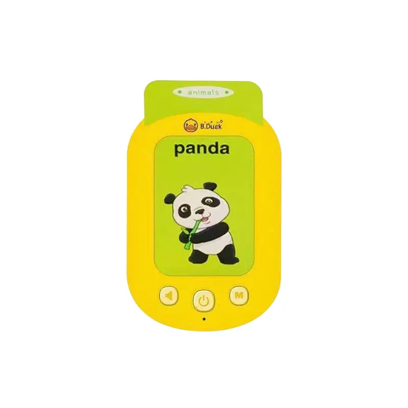 See and Spell sight words electronic flash cards Preschool Educational Machine Learning Toys