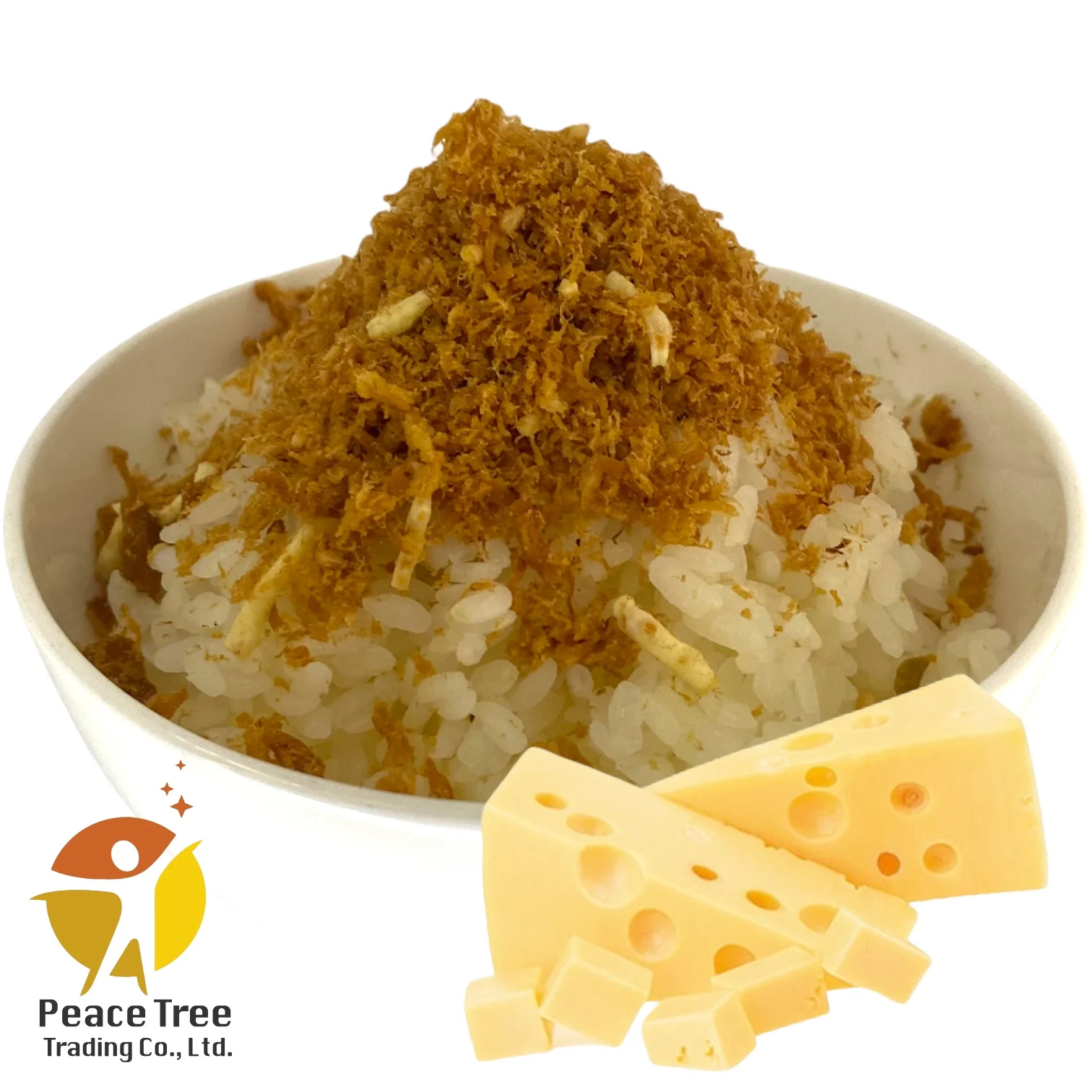 Cheese crispy floss Non-genetically modified Soy Protein Vegan