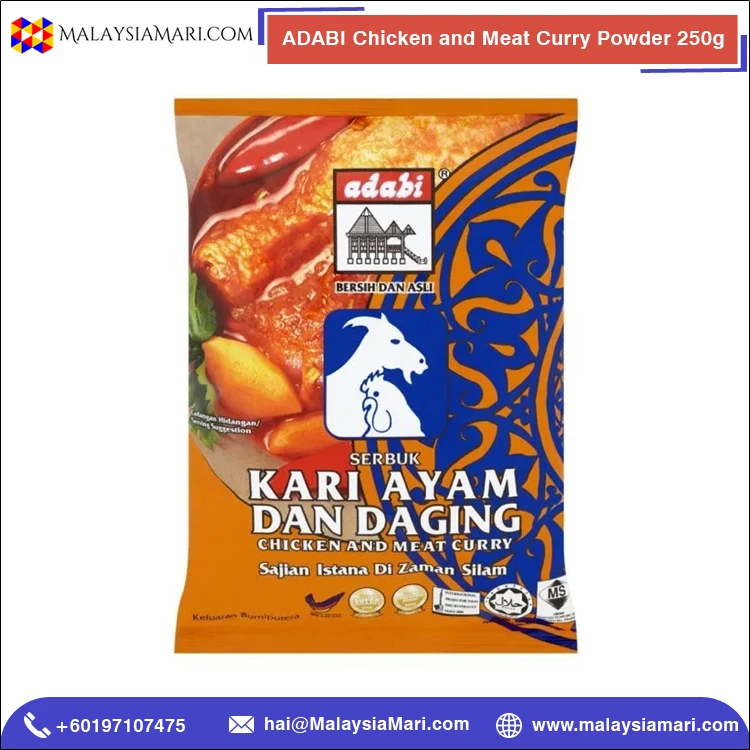 Premium Quality Easy to Cook ADABI Chicken and Meat Curry Powder 250g