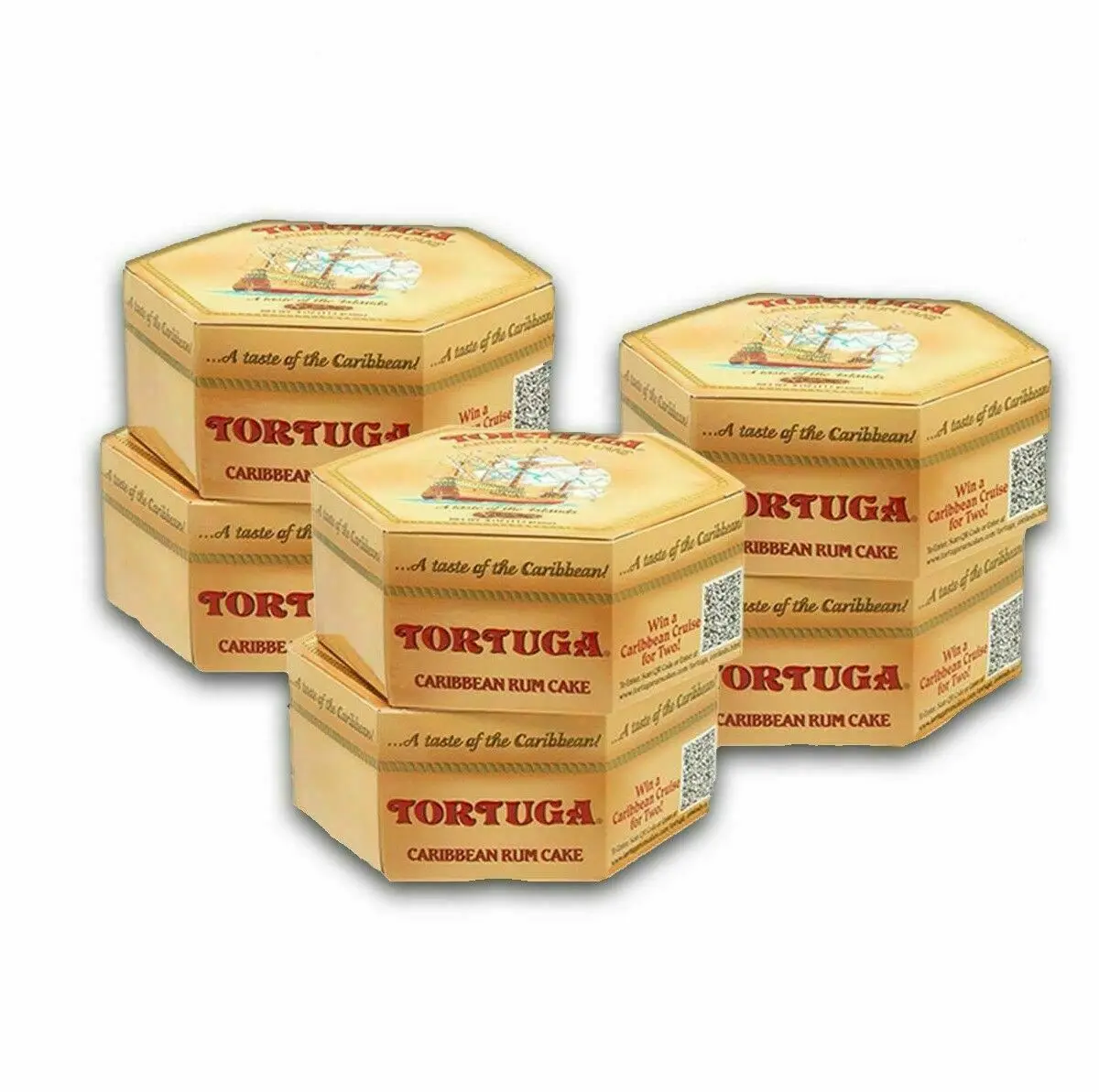 
TORTUGA Caribbean ORIGINAL Rum Cake with WALNUTS - 16 oz Rum Cake - The Perfect Premium Gourmet Gift for Gift Baskets Giveaways 