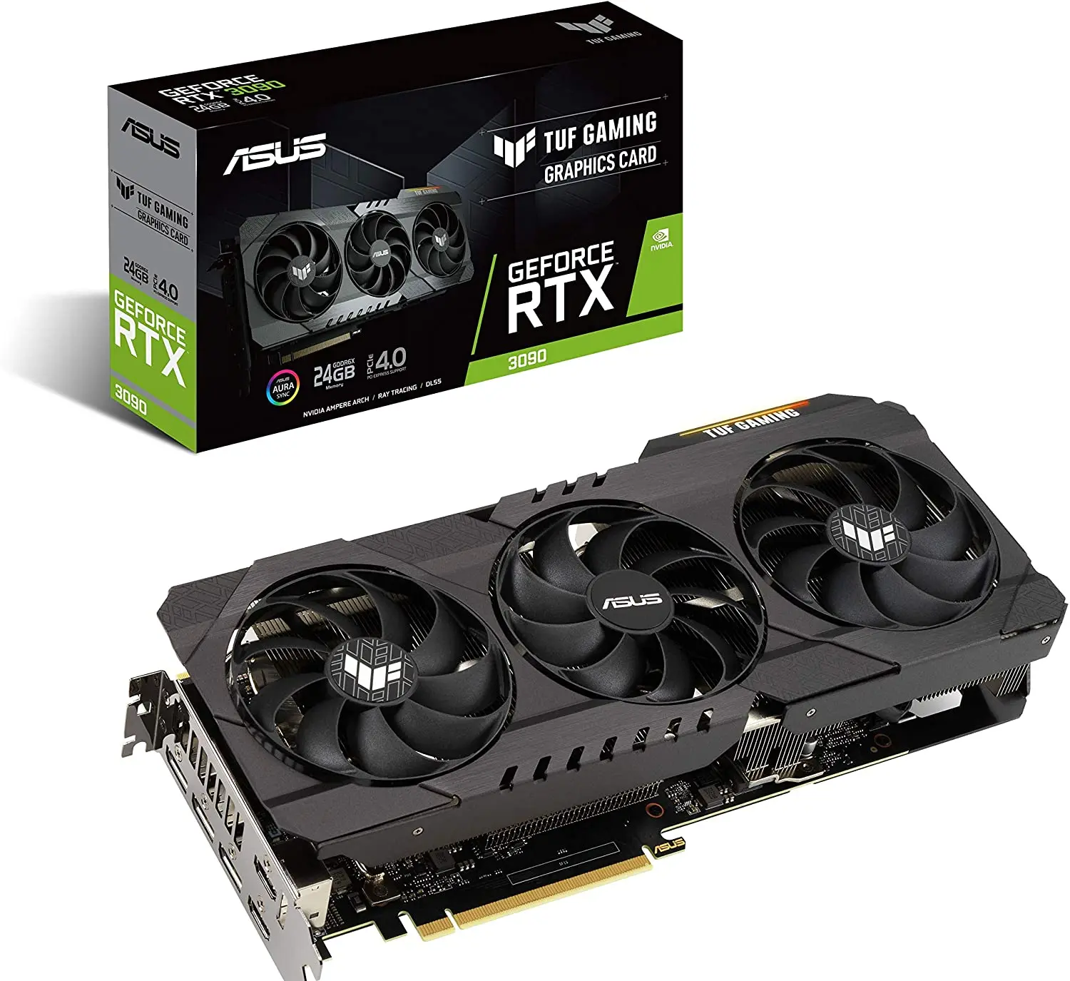 Новый выпуск, Доступная покупка для видеокарты ASUS TUF GeForce RTX 3090 24 ГБ GDDR6X