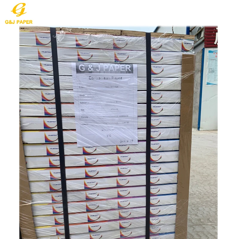 2024 Hot Sale 48-80GSM Carbonless Continuous 1- 3 Ply Computer Paper 610x860mm
