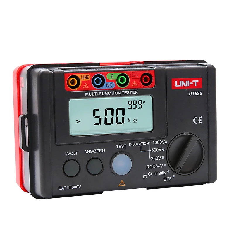 UNI-T UT526 Multifunction Electrical Meter multifunctional electrical installation tester Low battery indication