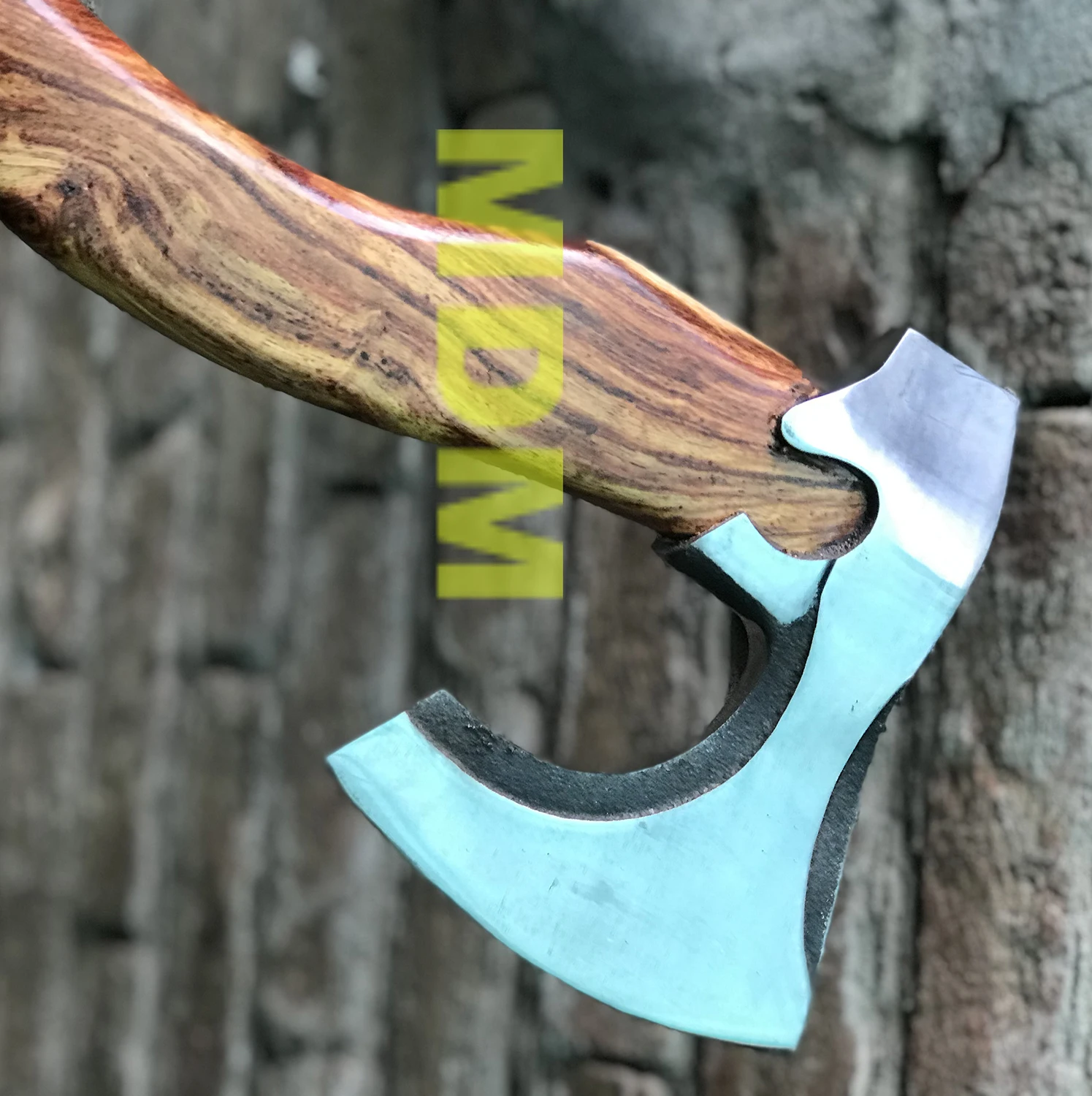 Wholesale Quality Handmade High Carbon Steel Axe Head Viking Axe Hatchet Axes Hatchets Carbon Steel with leather sheath