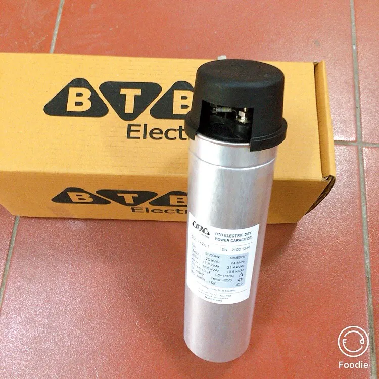 Aluminum round  CAPACITOR 440v  30KVAR Made in TURKEY