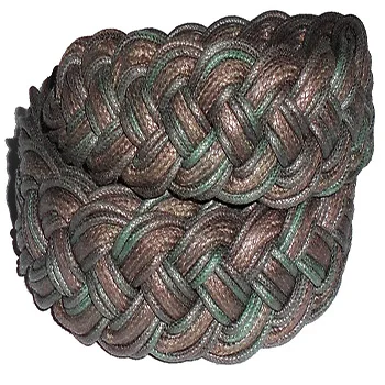 Cotton Braided Fancy Belts with Metal Buckle Whole Sale Price