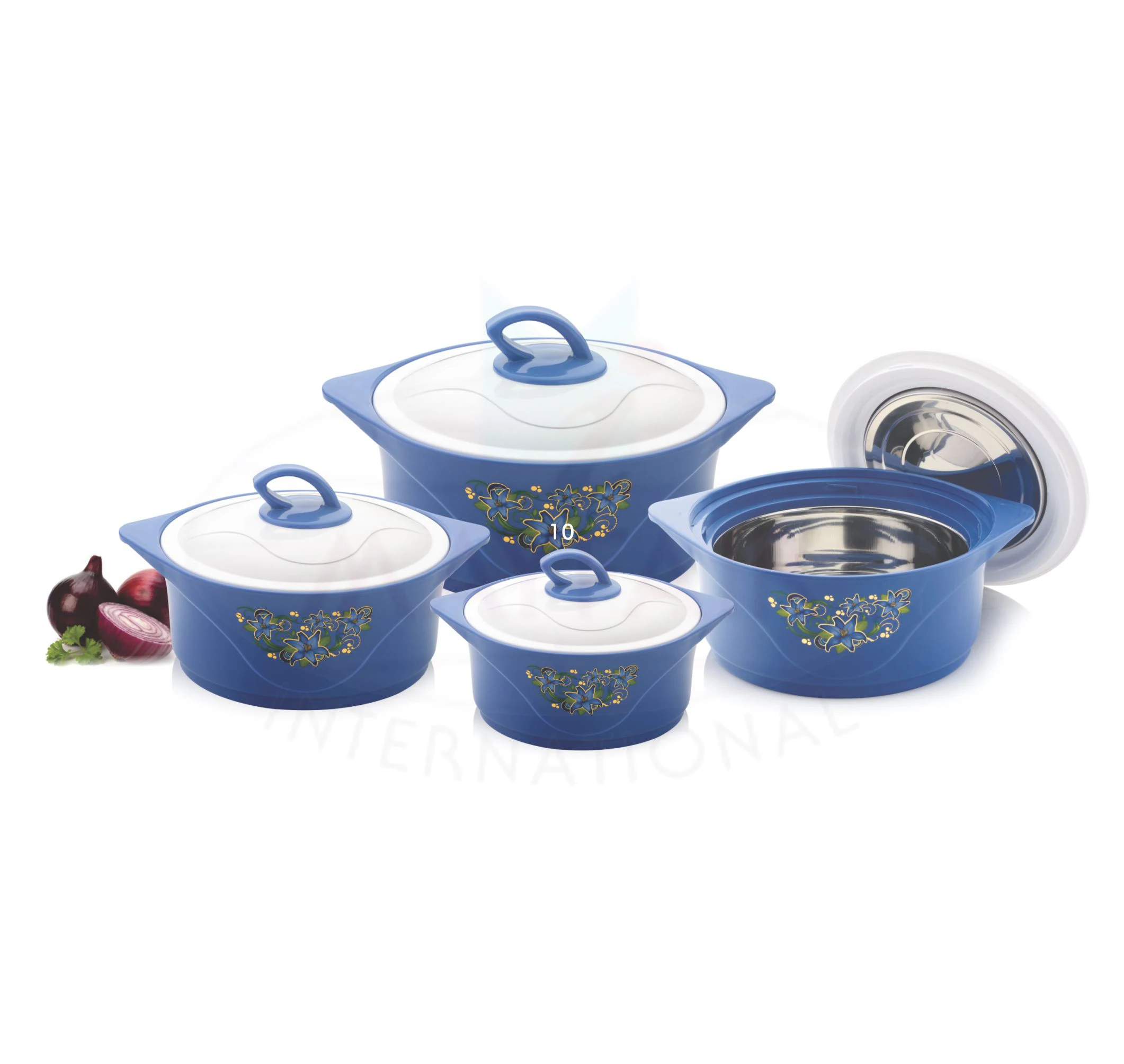 High Quality Amaze Insulated Plastic Hotpot Casserole Inner Stainless Steel Made In India