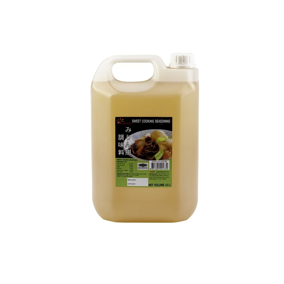 Сладкая приправа для приготовления соуса 4,5 л в упаковке для бутылок из ПЭТ