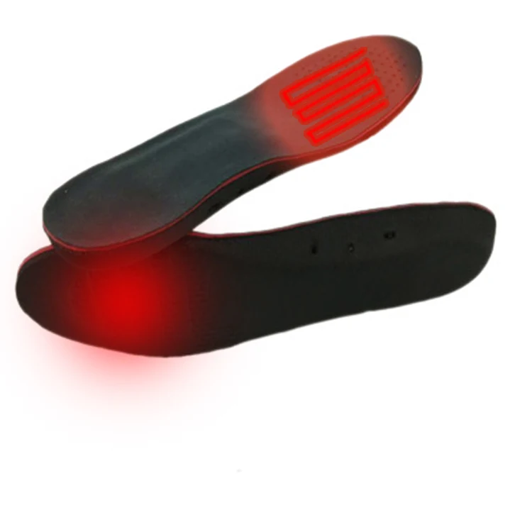 2019 Breathable Insole Electric thermal Rechargeable powered Battery warm insole Heating Insoles