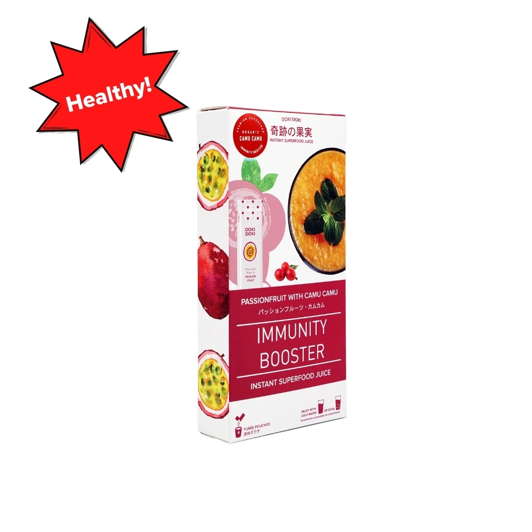 
Healthy Fruit Juice Made With Real Passionfruit pulps and Camu Camu to boost immunity 