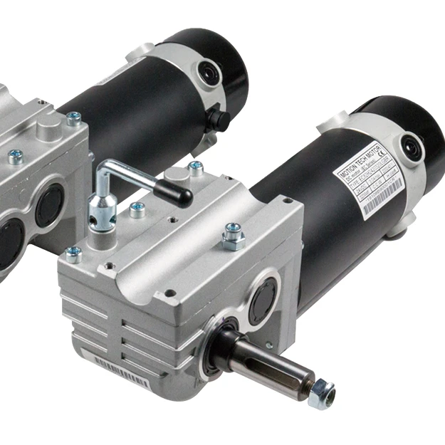 
[MTM] 1:28.6 Gearbox Brush DC motor with power off brake 24v 450 watt 5100 RPM electric motor dc motor 