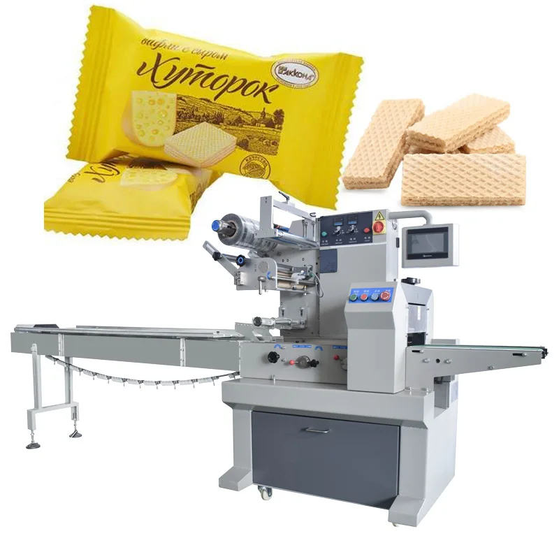 automatic chewing gum double layers lettuce packing confectionery packaging machine pack popsicle