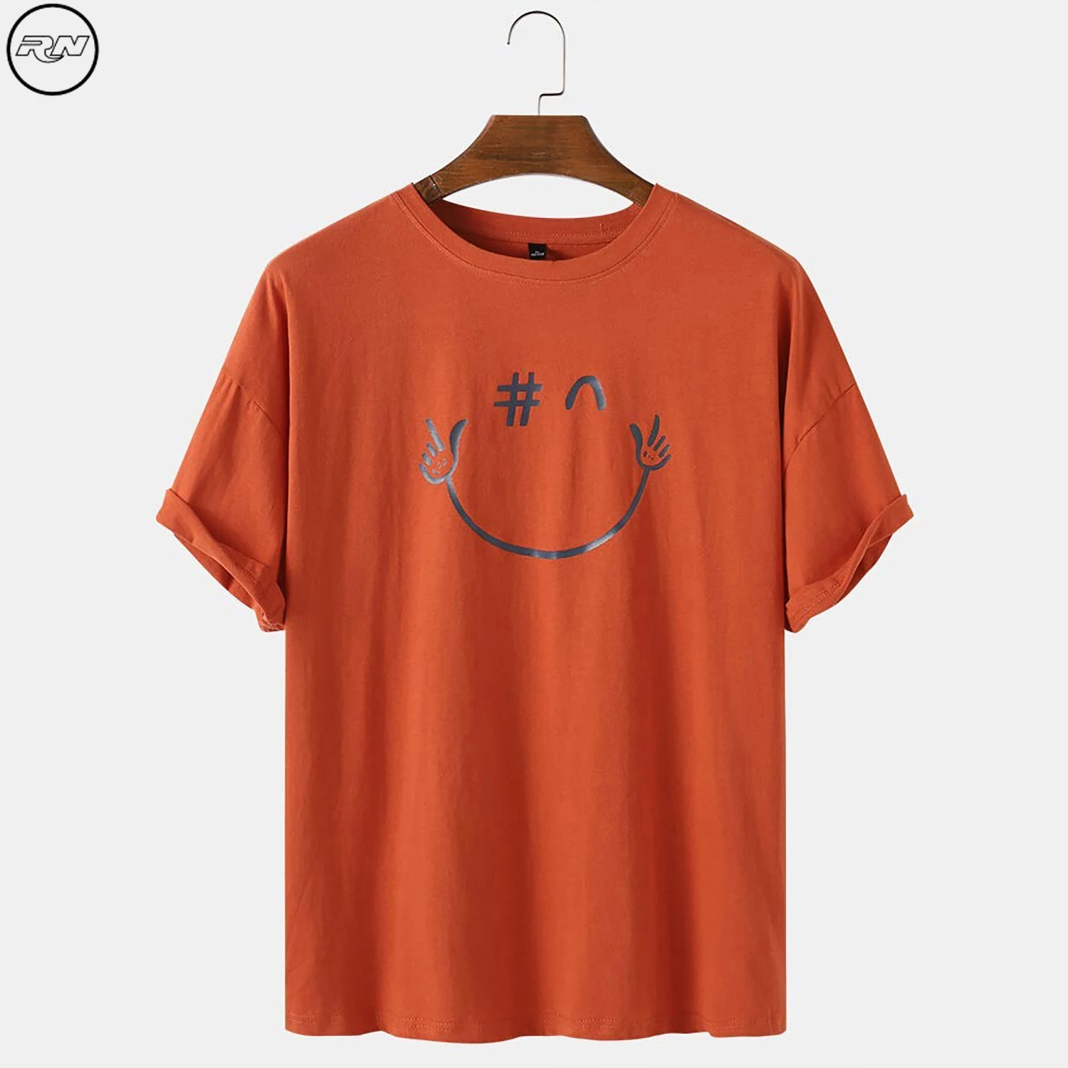 Оптовая продажа Высококачественная Мужская футболка из 100% хлопка с принтом на заказ вашего бренда