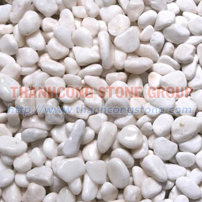 Milky White Pebble Stone